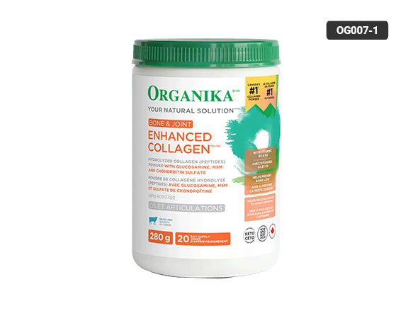 Organika Bone & Joint Enhanced Collagen 280g in Sri Lanka